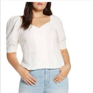 Something Navy top XXL NEW without tag